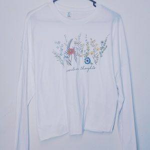 Long sleeve crop top 🌿
